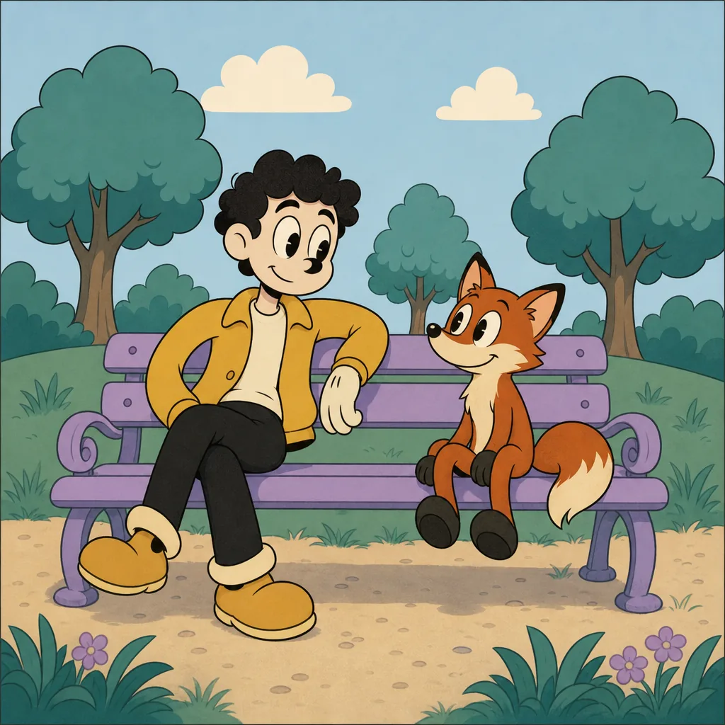 Rubber hose style example