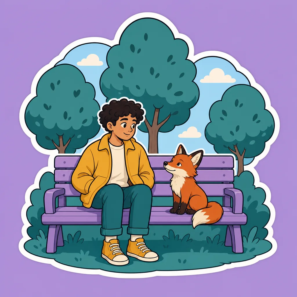 Sticker pop style example